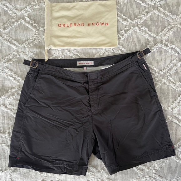 Orlebar Brown Other - Orlebar Brown Bulldog Swim Shorts – Grey, Size 36 – Classic Summer Must-Have!